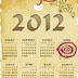 2012 PERU CYCLING CALENDAR