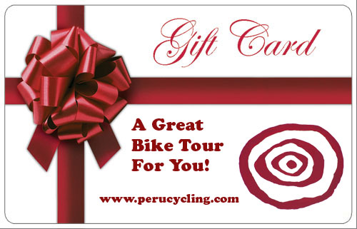 Perucycling Gift Card  www.perucycling.com